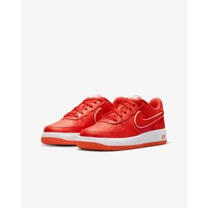 Nike Air Force 1 Low LV8 GS Picante Red White DX5805 600 - SIZE 6Y / 7.5 WOMENS
